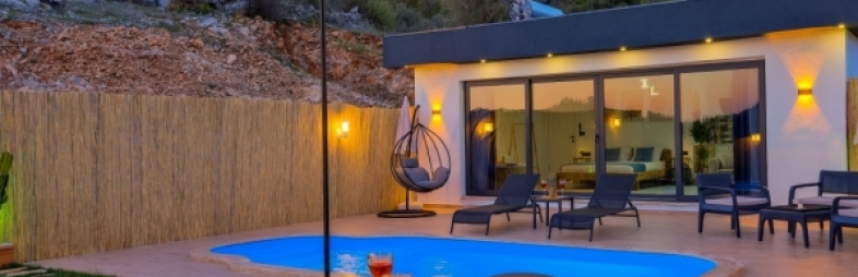 Villa en Alquiler con Piscina Privada en Fethiye Villa en Alquiler con Piscina Privada en Fethiye